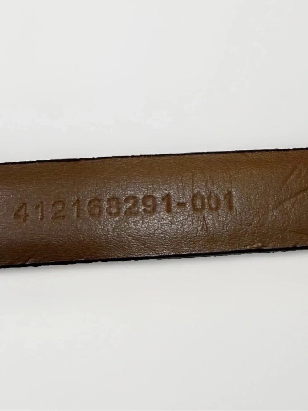 Lauren Ralph Lauren Womens Black Genuine Leather Skinny Belt Gold Buckle Size XL